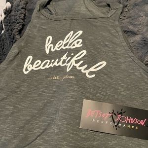 Betsey Johnson large workout or normal tank top